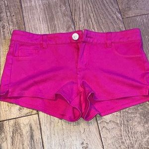 Wishful park brand stretchy pink shorts